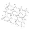 thumbnail image 3 of Weiweiguan 25Pcs Doll Clothes Hangers Metal Doll Clothes Support Practical Doll Coat Rack, 3 of 7