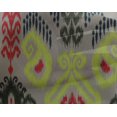 thumbnail image 4 of oneOone Georgette Viscose Fabric Swirl & Paisley Ikat Printed Fabric 1 Yard 42 Inch Wide, 4 of 4