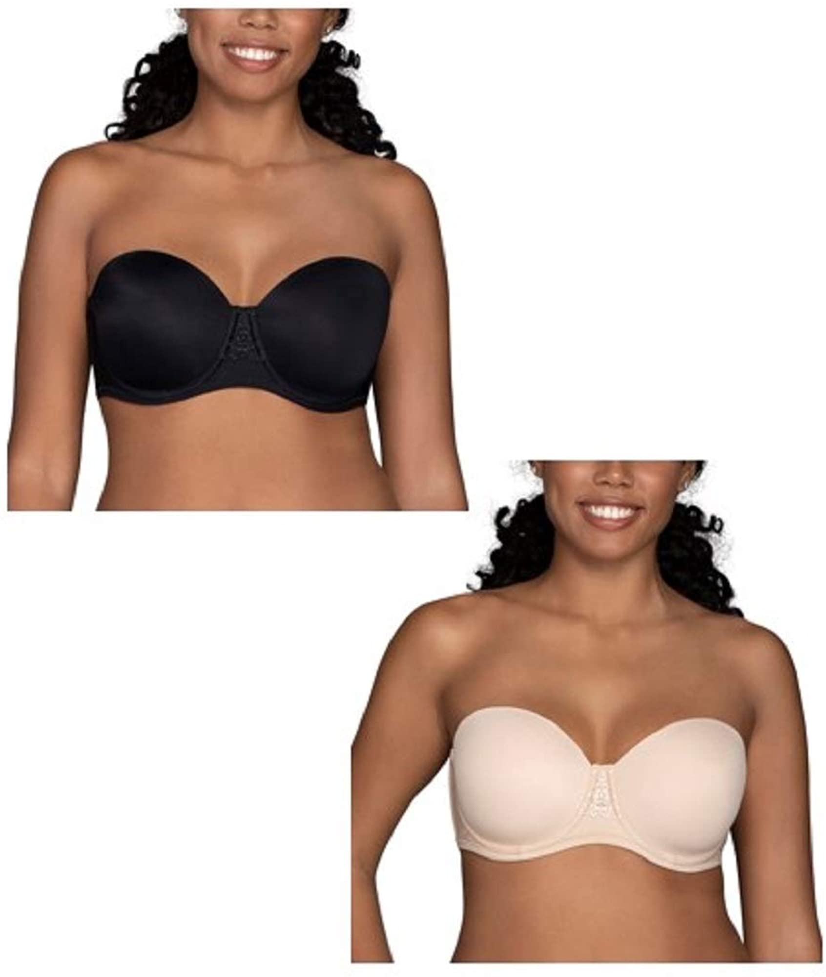 Vanity Fair Womens Beauty Back Smoothing Strapless Bra