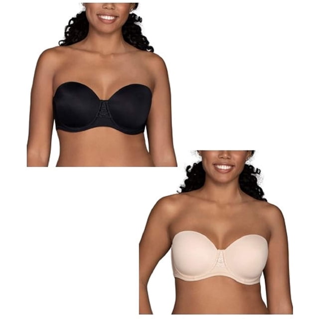 Vanity Fair Womens Beauty Back Smoothing Strapless Bra