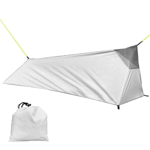 Amdohai Backpacking Tent Outdoor Camping Sleeping Bag Tent Lightweight Single Person Tent with Mosquito Net