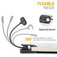thumbnail image 3 of Anpro 2 Pack Rechargeable Book Light 6 LED, 3 Brightness Levels Lighting & 3 Colour Temperatures, up to 40 Hours Reading, Lightweight Clip on Reading Lights for Books in Bed, 3 of 8