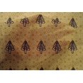 thumbnail image 4 of oneOone Cotton Silk Dark Mustard Fabric Tree & Geometric Block Craft Projects Decor Fabric Printed By The Yard 42 Inch Wide, 4 of 4