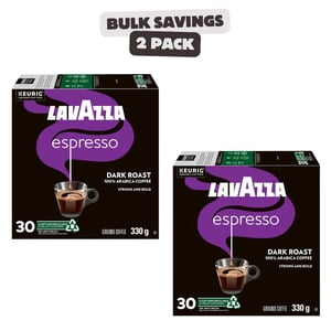 2 x Lavazza Espresso Balcons de café K-Cup, 30 Compte pour les cafetières Keurig
