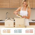 thumbnail image 1 of Uscallm 3Pcs Insulated Lunch Bag Large Capacity Reusable Leakproof Tote For Work Study Adults Study Portable Handheld Lunch Box For Picnic Travel Hiking, 1 of 9