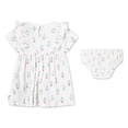 thumbnail image 3 of Ensemble 2 pièces Robe en Jacquard Froncé pour Bébé Fille Huggies Happy Hugs, 3 of 4