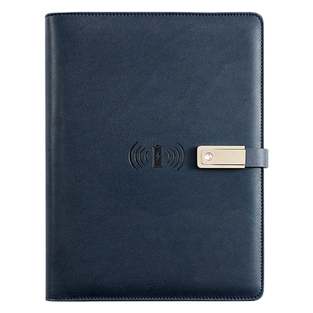 Trousse d'Outils Tendance pour la Maison, un Carnet A5 Pouvant à la Fois Écrire et Charger avec du Papier Remplaçable, une Clé USB, Charge Sans Fil, Prend en Charge et Résout les Besoins de Travail