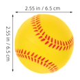 thumbnail image 2 of OULII 10 Pack Beginner Friendly Sponge Baseballs for Kids Indoor and Outdoor .6in, 2 of 8