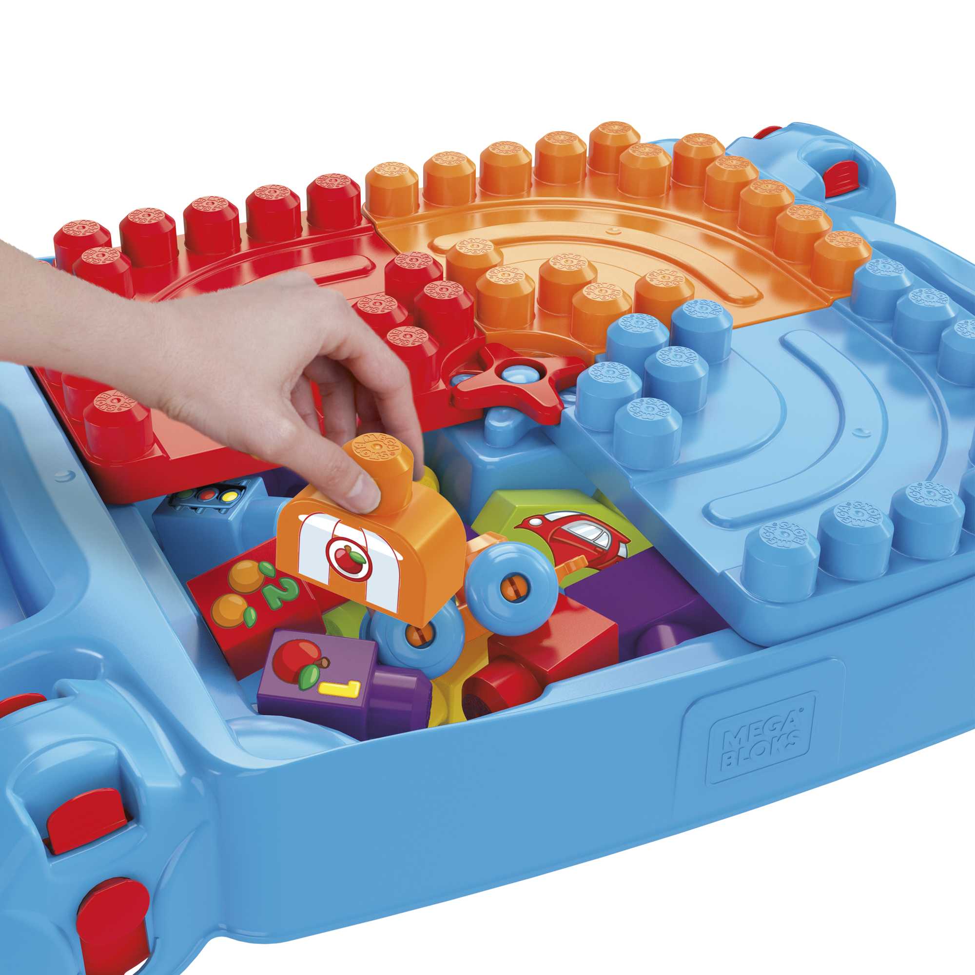 MEGA BLOKS – Coffret – Table d’apprentissage et de construction
