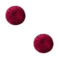 thumbnail image 4 of Maytalsory Skin Friendly Decorative Throw Pillow Made With Polyester And PP Cotton Decorative Cushion Simple Wine-red 38CM 2Set, 4 of 6