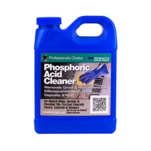 Miracle Scellants PHOSQT6 Nettoyants à l'Acide Phosphorique, Quart
