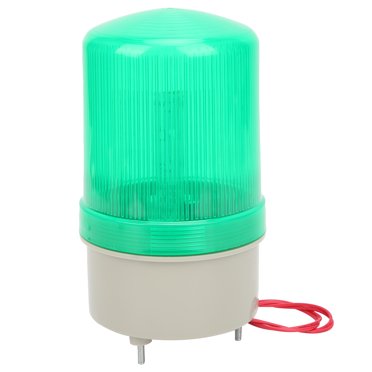 24V DC Lumière d'Avertissement Rotative, Lumière d'Avertissement LED Perle de Lampe Rotative Brillante Lumière d'Indicateur Industriel Stroboscopique d'Urgence
