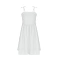 thumbnail image 4 of FAIWAD Robes pour Filles Froncées à Étages à Bretelles Ajustables Robe Camisole Fluide Enfants Filles Fête Ligne A Robes Formelles, 4 of 8