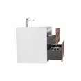 thumbnail image 4 of SERA Fleur Bathroom Vanity Walnut, 4 of 7