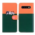 thumbnail image 2 of Compatible avec Samsung Galaxy S10 4G Étui Portefeuille Motif Animaux Mignons avec Fentes pour Cartes et Rabat, 2 of 5