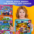 thumbnail image 3 of Quokka Magnetic Jigsaw Puzzles for Kids - 48 Pcs Travel Puzzle Game with Ocean & African Animals, 3 of 6