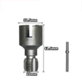 thumbnail image 1 of Pvc Pipe Cutter Pvc Pipe Internal Thread Cutting Machine, Pvc Water Pipe Thread Hole Opener, Double Head Drill Bit And Manual tool, Sanitary Accessories, 1 of 3