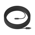 thumbnail image 1 of Logitech Strong - USB cable - USB Type A (M) to 24 pin USB-C (M) - USB 3.2 Gen 2 - 82 ft - Active Optical Cable (AOC), plenum - for Room Solution Huddle, Large, 1 of 9