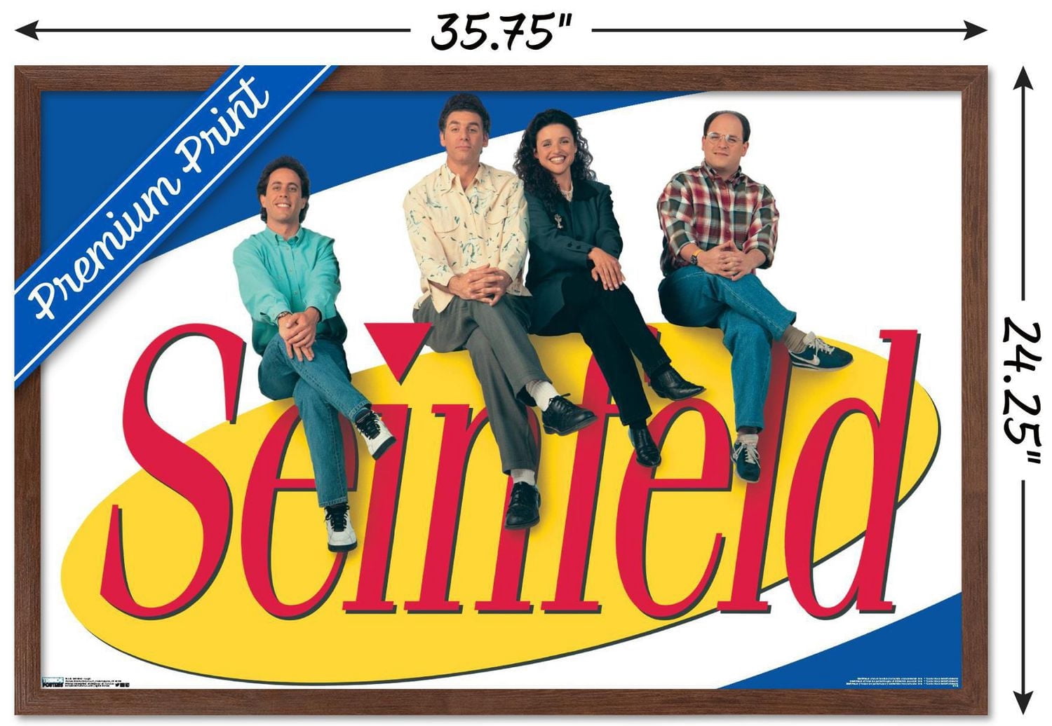 Seinfeld - Logo Wall Poster