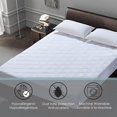 thumbnail image 2 of Cotton House - Quilted Mattress Cover, Waterproof and Hypoallergenic, Queen Size, White, 2 of 4