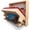 Maple Finish, variant on Hiddenbed Murphy Bed - Murphy Bed with Desk Horizontal & Vertical Pull-Out Stylish Murphy Beds, Ideal Bedroom Space Saving Furniture for Small Places (Maple Finish, Vertical Queen), 06.03.18
