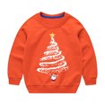thumbnail image 2 of Diufon Chandail en Molleton de Noël pour Garçons et Filles Manches Longues Col Rond Chandail Automne Hiver Hauts Chauds, 2 of 4