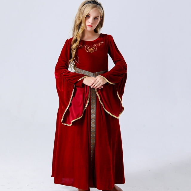 LOVZFMLL Robe en Mousseline pour Enfant d'Âge Moyen et Jeune, Robe d'Été à Bretelles Inclinées Type Camisole