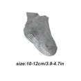 thumbnail image 4 of 6 Pieces Kids Stockings Socks with Nice Elasticity Comfortable Wearing Simple Style Good Craftsmanship Hose Keep Crawing light gray 10-12, 4 of 6