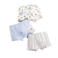 thumbnail image 1 of MIASHUI Boys Comfortable Underwear Cute Cartoon Print Boxer Briefs Underpants 3 Pack,5-6 Years, 1 of 3