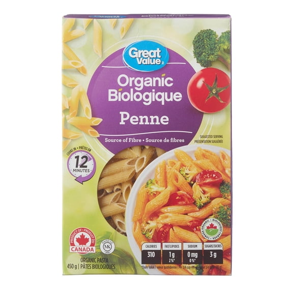 Great Value Organic Penne