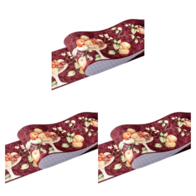 relayinert Wood Marbling SelfAdhesive Skirting Line Exquisite And Easy Maintenance And Environmentally Friendly PVC Durable red fruit 3Set