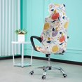 thumbnail image 1 of pitrice Elastic Game Chair Slipcovers Dustproof for Dinning Chair Swivel Armchair F, 1 of 8