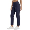 thumbnail image 1 of Pantalon de Golf pour Femmes Extensible Respirant Décontracté Couleur Unie Pantalon Court 1 Pce, 1 of 9