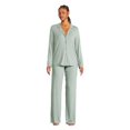 thumbnail image 1 of George Women's Notch Collar Pajama 2-Piece Set, 1 of 6