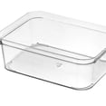 thumbnail image 5 of Drawer Storage Divid Box Transparent Plastic Tray, Stackable Storage Organizer for Bedroom Bathroom Office Use, 5 of 5