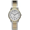 thumbnail image 1 of Montre Timex® Easy Reader® bracelet extensible en acier inoxydable avec Perfect Fit, 1 of 4