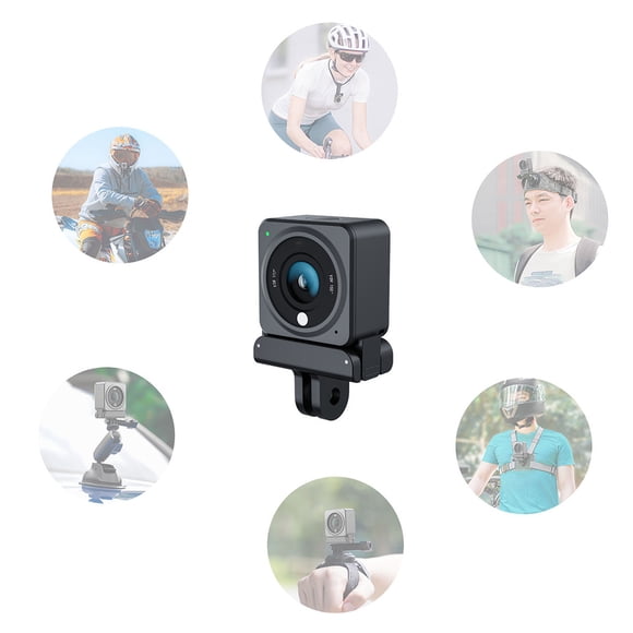 Magnetic Adapter Camera Sports Accessories Action 2 3 Magnetic Holder Mount Bracket Components Easy to install Replacement for Action 2/3 Universal