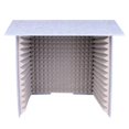 thumbnail image 1 of lionlar Portable Soundproof Booth Vocal Foam Panels Self Made Box Gray, 1 of 7