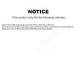 thumbnail image 2 of Transit Auto Front Disc Brake Rotors and Semi-Metallic Pads Kit for Car Ford F-350 Super Duty F-450 K8F-100144, 2 of 11