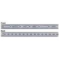 thumbnail image 1 of Fowler 52-381-005-0 Règle en Acier Chromé Flexible Satinée de 6 Po pour 10e et 50e, 1 of 1