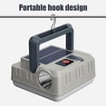 thumbnail image 2 of Lampe de Camping Solaire Portable Multifonction Lanterne de Camping Étanche Lampe de Poche avec Support, 2 of 7