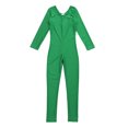 thumbnail image 3 of Jizyo Combinaison de Danse Ballet à Manches Longues pour Filles, Vert TG, 3 of 5