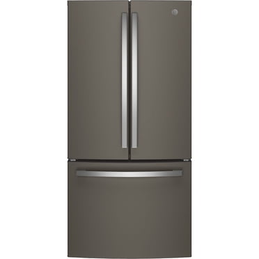 GE 18.6 Cu. Ft. Counter-Depth French-Door Refrigerator Slate - GWE19JMLES