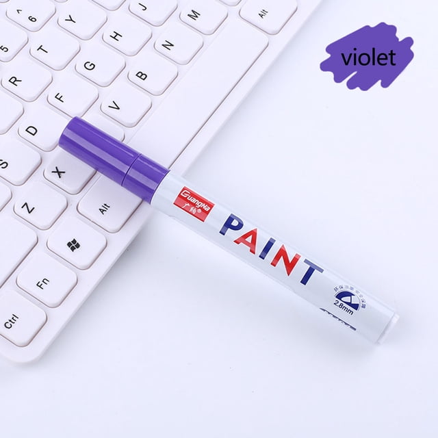 LSLJS Paint Pen Marker Color Oily Marker Pen Tire Ceramic Paint Touch-up Pen Pen1ml, Home Accessories