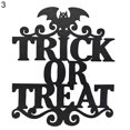thumbnail image 2 of Wall Signs Decorative Welcome Print Multi-type Skull Bat Wall Halloween Hanging Signs for Party, 2 of 10