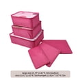 thumbnail image 3 of Meitianfacai Packing Cubes 6 Pcs, Travel Suitcase Organizers, Large Capacity Lightweight Travel Storage Bags Waterproof Multi-Functional Luggage Compression Organizer Bags, 3 of 8