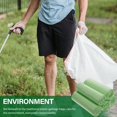 thumbnail image 4 of EIMELI 100 Pcs Biodegradable Garbage Bags Waste Bag Garbage Bag Trash Bags Large Disposable Compost Bag, 4 of 6