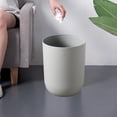 thumbnail image 4 of LSLJS Bathroom Trash Can Non Trash Can Trash Can Large Capacity Living Room Trash Can Round Thickened Trash Can, Garbage Can Garbage Can, 4 of 8