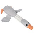 thumbnail image 2 of Dog Squeaky Goose, Lightweight Durable Dog Chew Toy  For Home For Pet Beige, 2 of 8