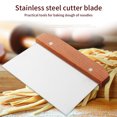thumbnail image 1 of Dough scraper Pastry spatula Slicer baking tools Pastry chopper Stainless steel scraper, 1 of 7